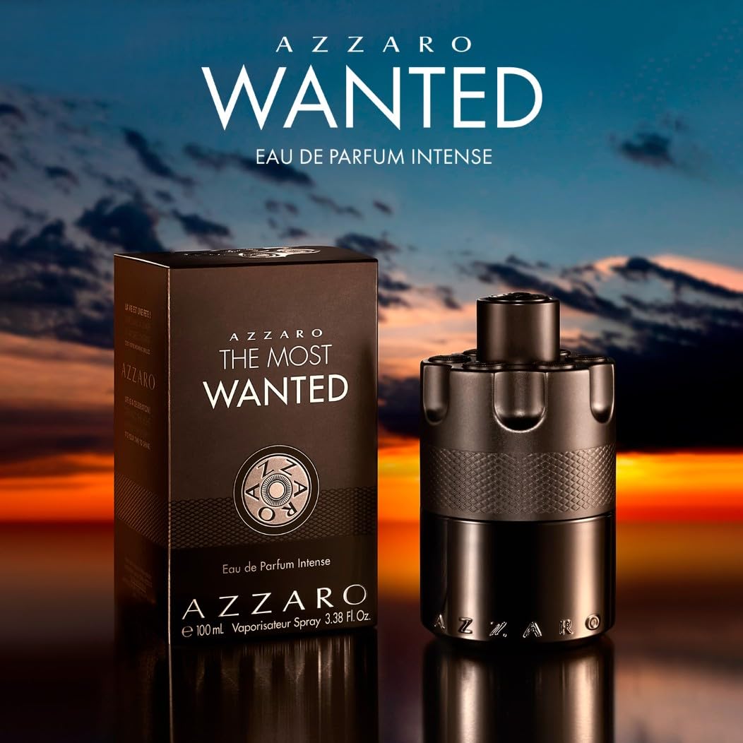 Azzaro The Most Wanted Eau de Parfum Intense, Woody & Seductive Men's Cologne