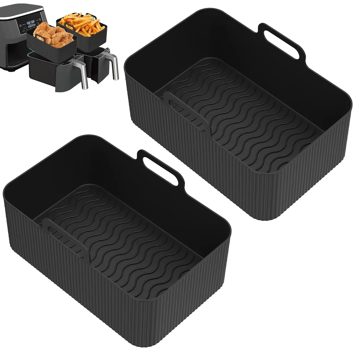 Silicone Air Fryer Basket Liners