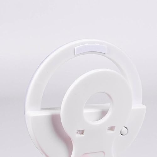 Universal Selfie Ring Light: Clip-on Led for iPhone & All Phones – Perfect for Photography & Video - Ring Light for Cell Phone - Selfie Light - Phone Light - Phone Ring Light - Portable Ring Light|B0BY7CHYVH
