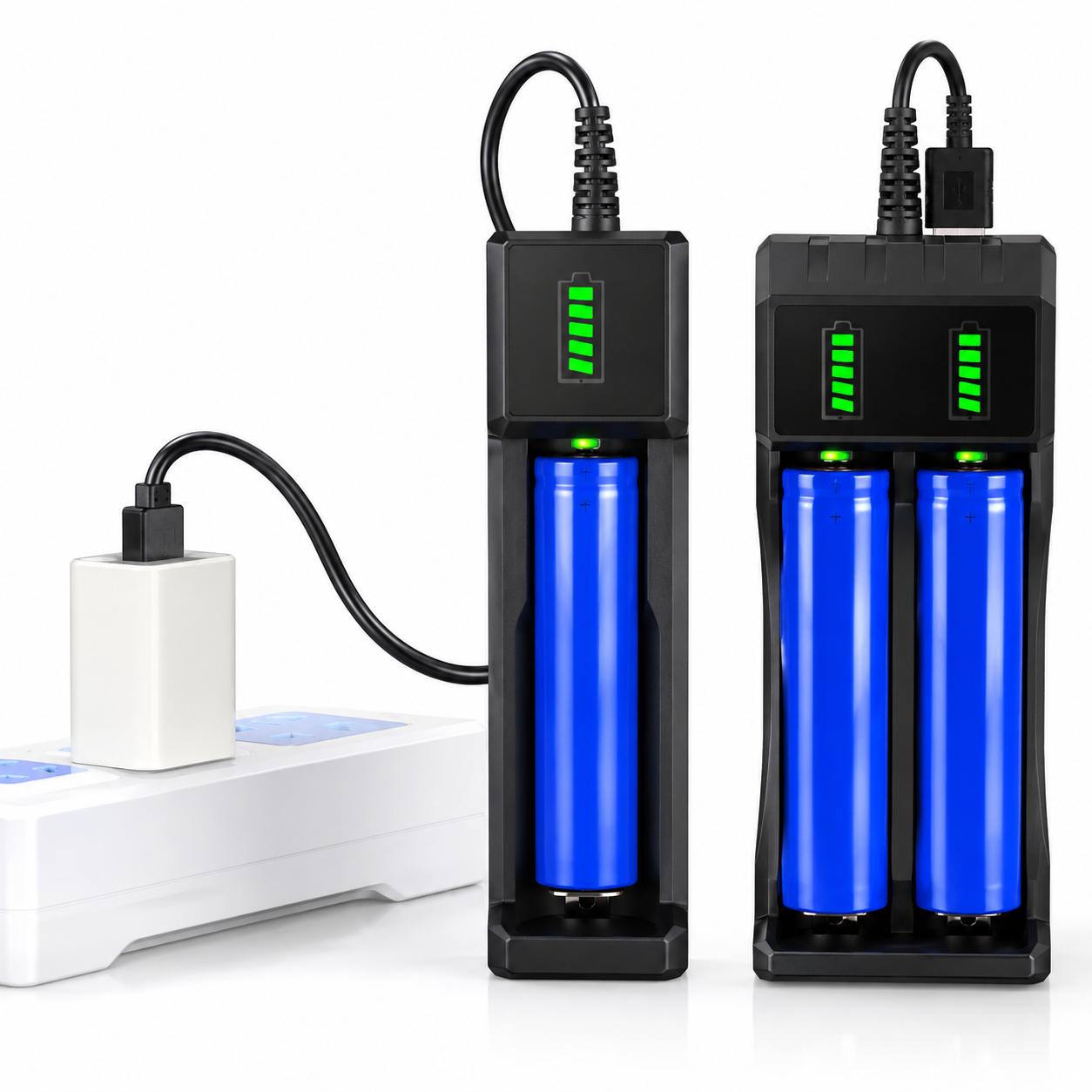 Lithium Battery Charger USB Smart Charger