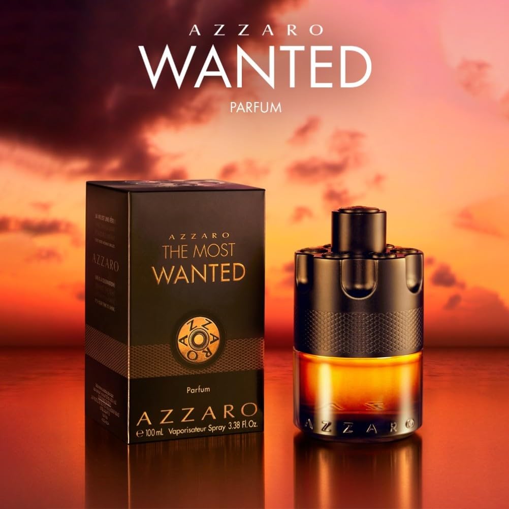 Azzaro The Most Wanted Parfum, Parfum Aftershave, Spicy Fougere Fragrance, Perfume for Men