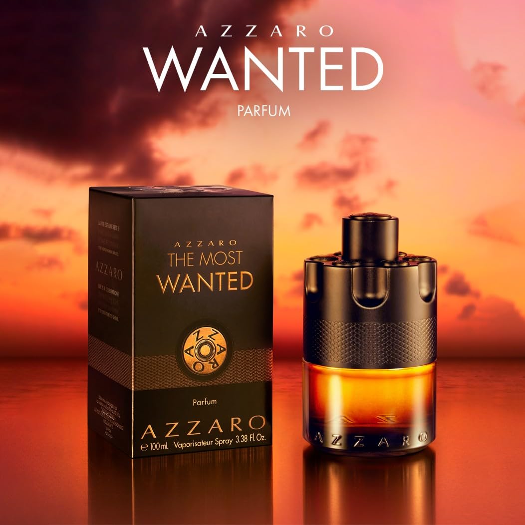 Azzaro The Most Wanted Parfum, Parfum Aftershave, Spicy Fougere Fragrance, Perfume for Men