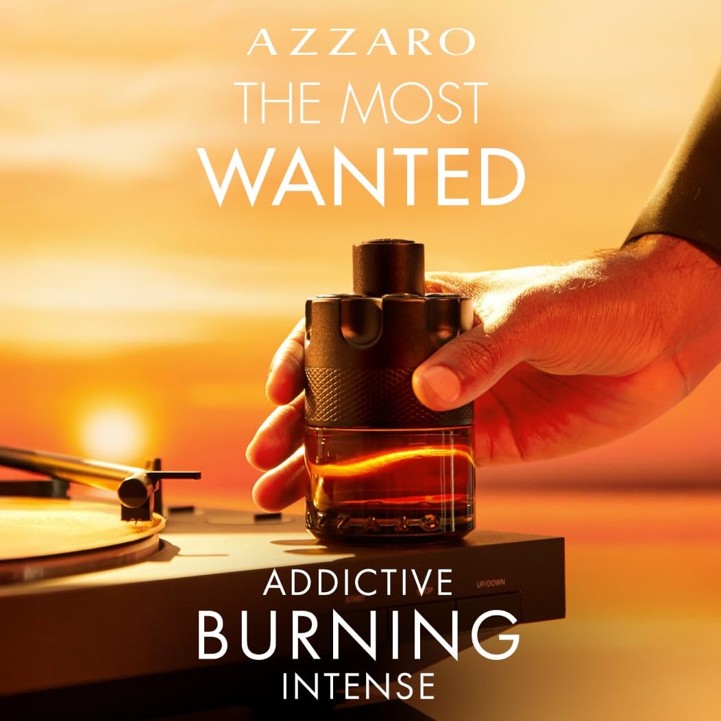 Azzaro The Most Wanted Parfum, Parfum Aftershave, Spicy Fougere Fragrance, Perfume for Men