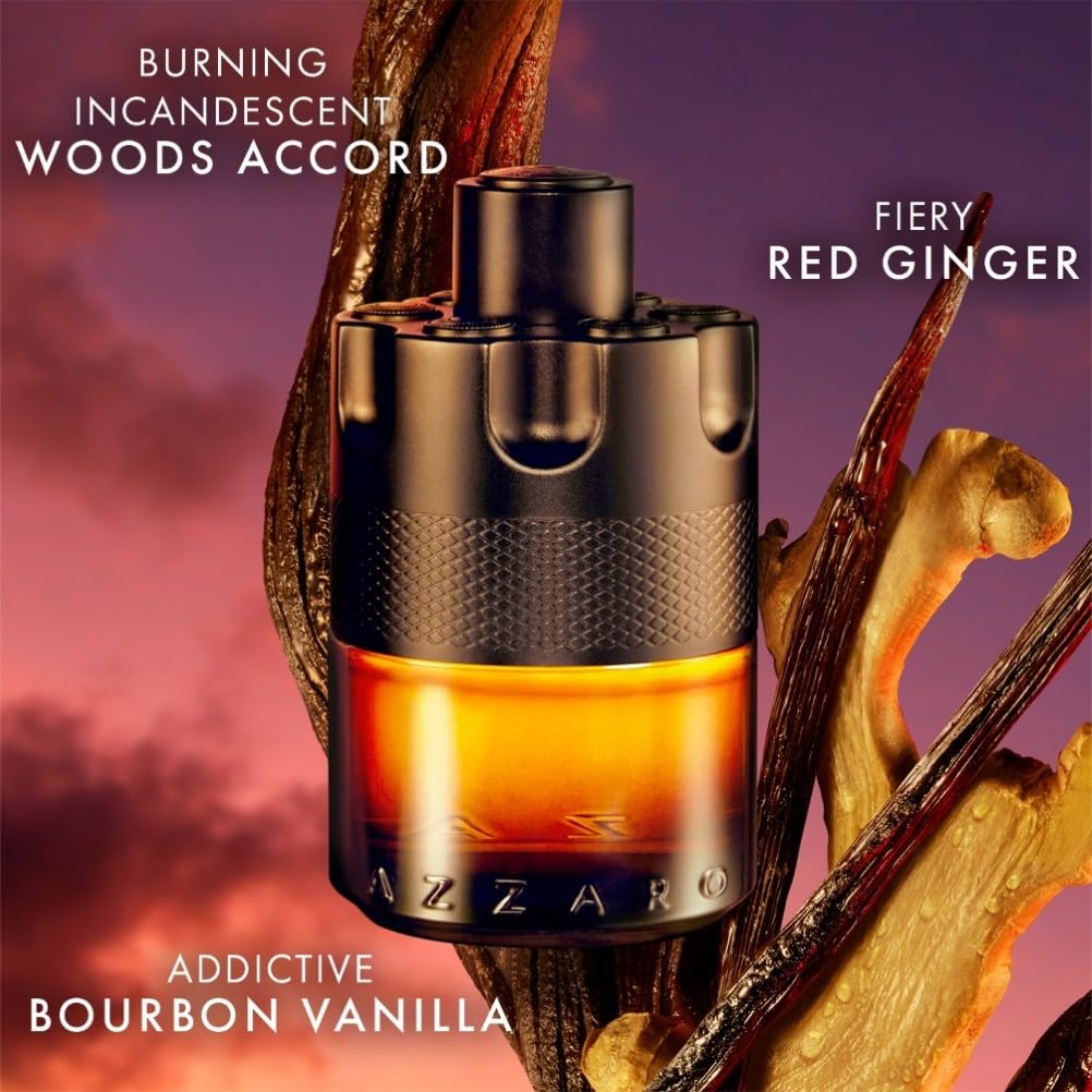 Azzaro The Most Wanted Parfum, Parfum Aftershave, Spicy Fougere Fragrance, Perfume for Men