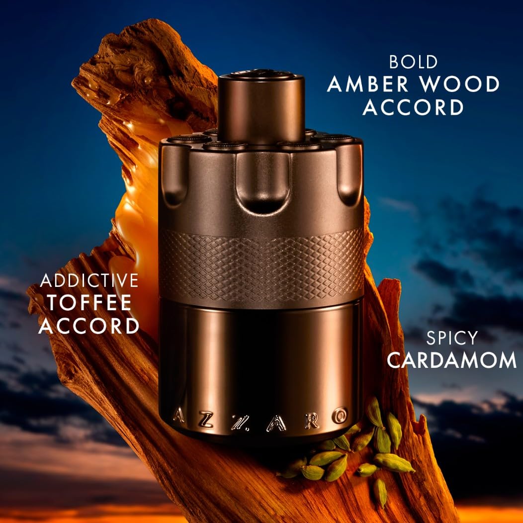 Azzaro The Most Wanted Eau de Parfum Intense, Woody & Seductive Men's Cologne