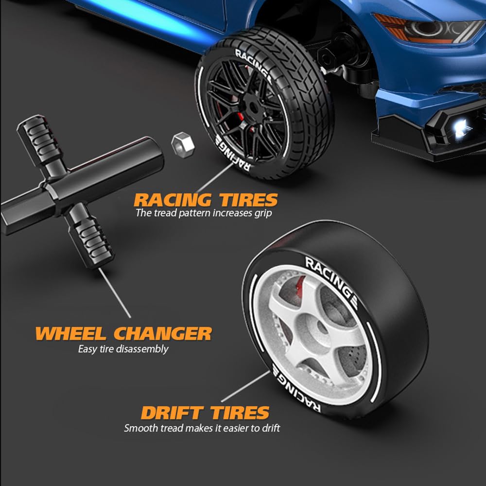 RC Drift Car, 1:24 Remote Control Car for Teen