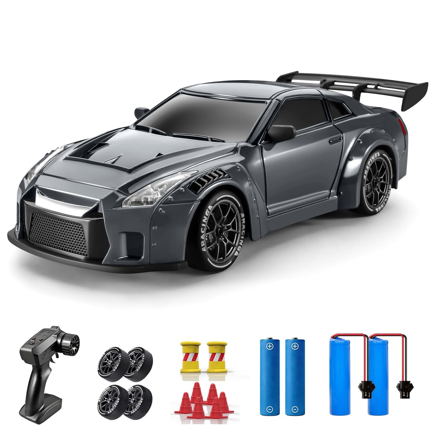 ACAMMZAR RC Drift Car, 1:24 Remote Control Car for Kids