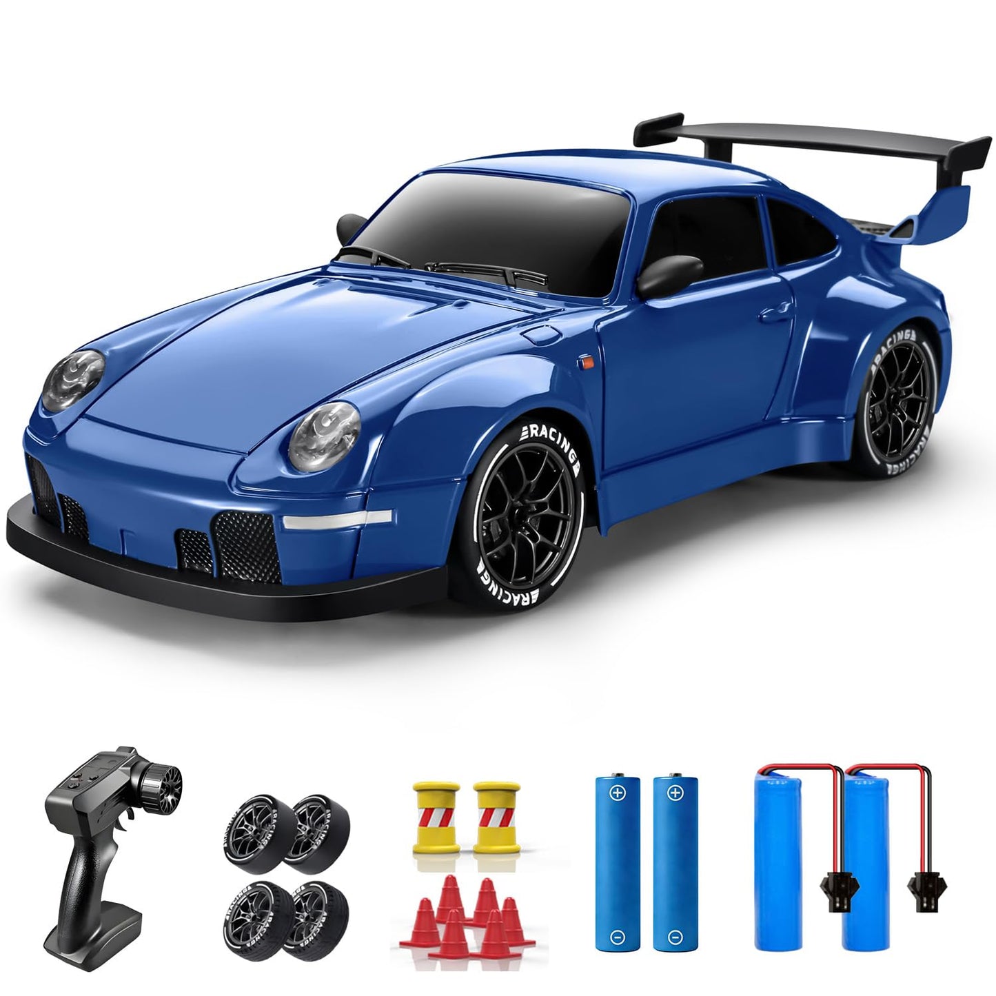 ACAMMZAR RC Drift Car, 1:24 Remote Control Car for Kids