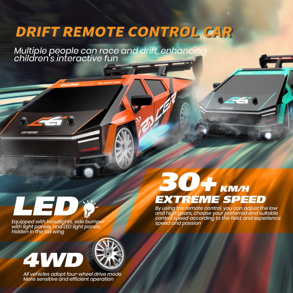 RC Drift Car, 1:24 Remote Control Car for Teen