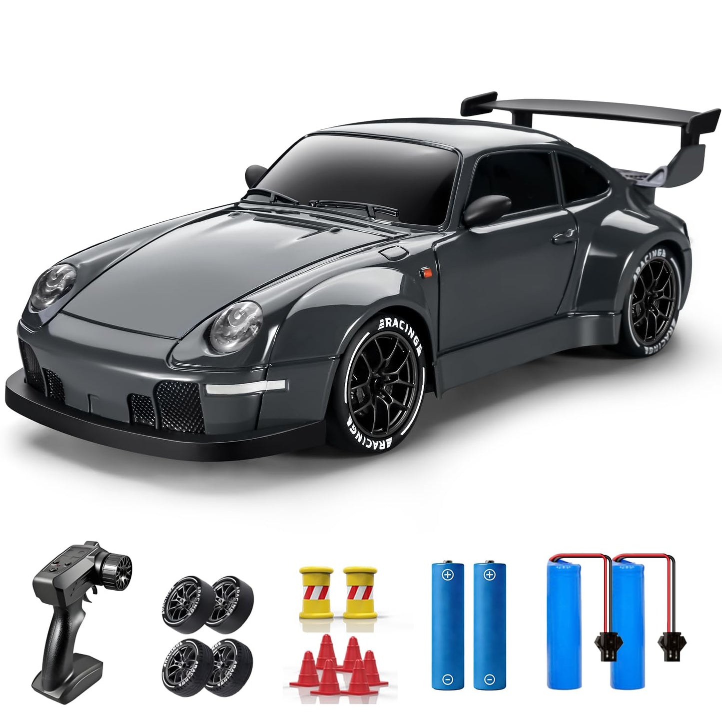ACAMMZAR RC Drift Car, 1:24 Remote Control Car for Kids