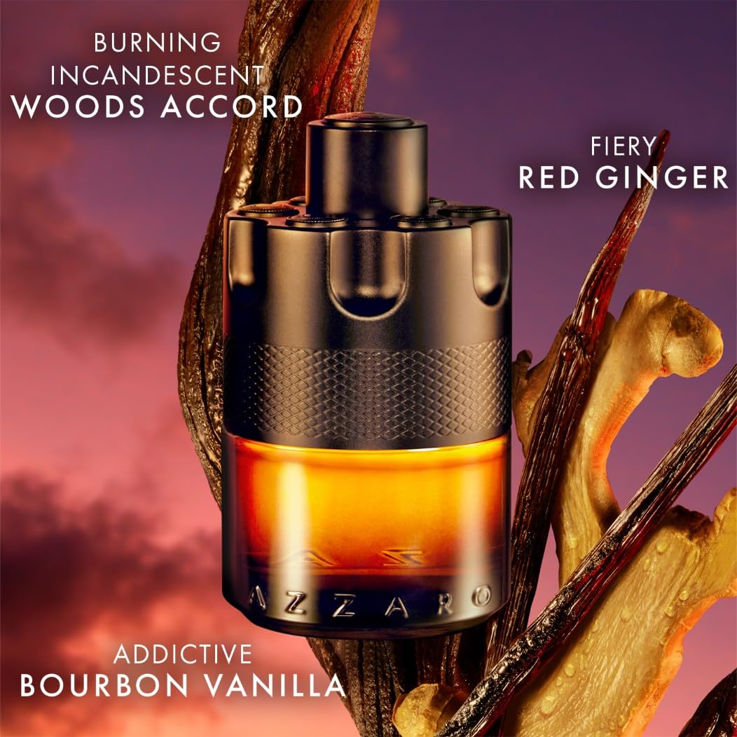 Azzaro The Most Wanted Parfum, Parfum Aftershave, Spicy Fougere Fragrance, Perfume for Men