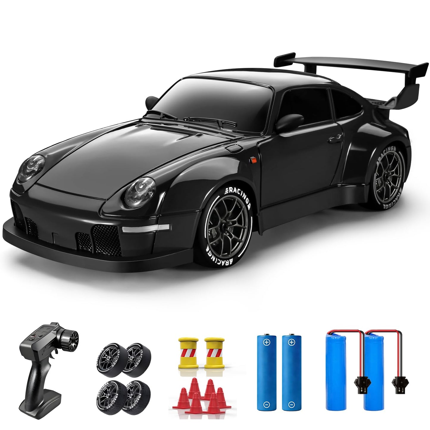 ACAMMZAR RC Drift Car, 1:24 Remote Control Car for Kids
