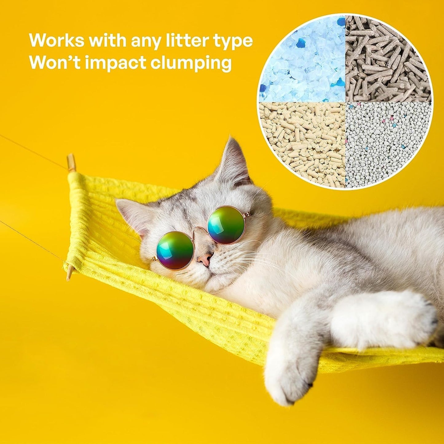 Rose Cat Litter Deodorizer Litter Box Odour Eliminator
