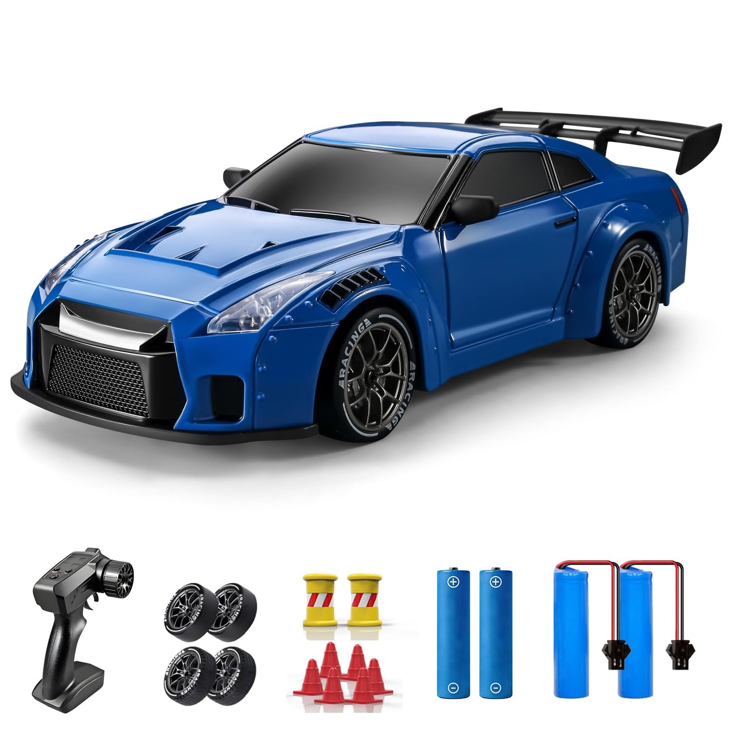 ACAMMZAR RC Drift Car, 1:24 Remote Control Car for Kids