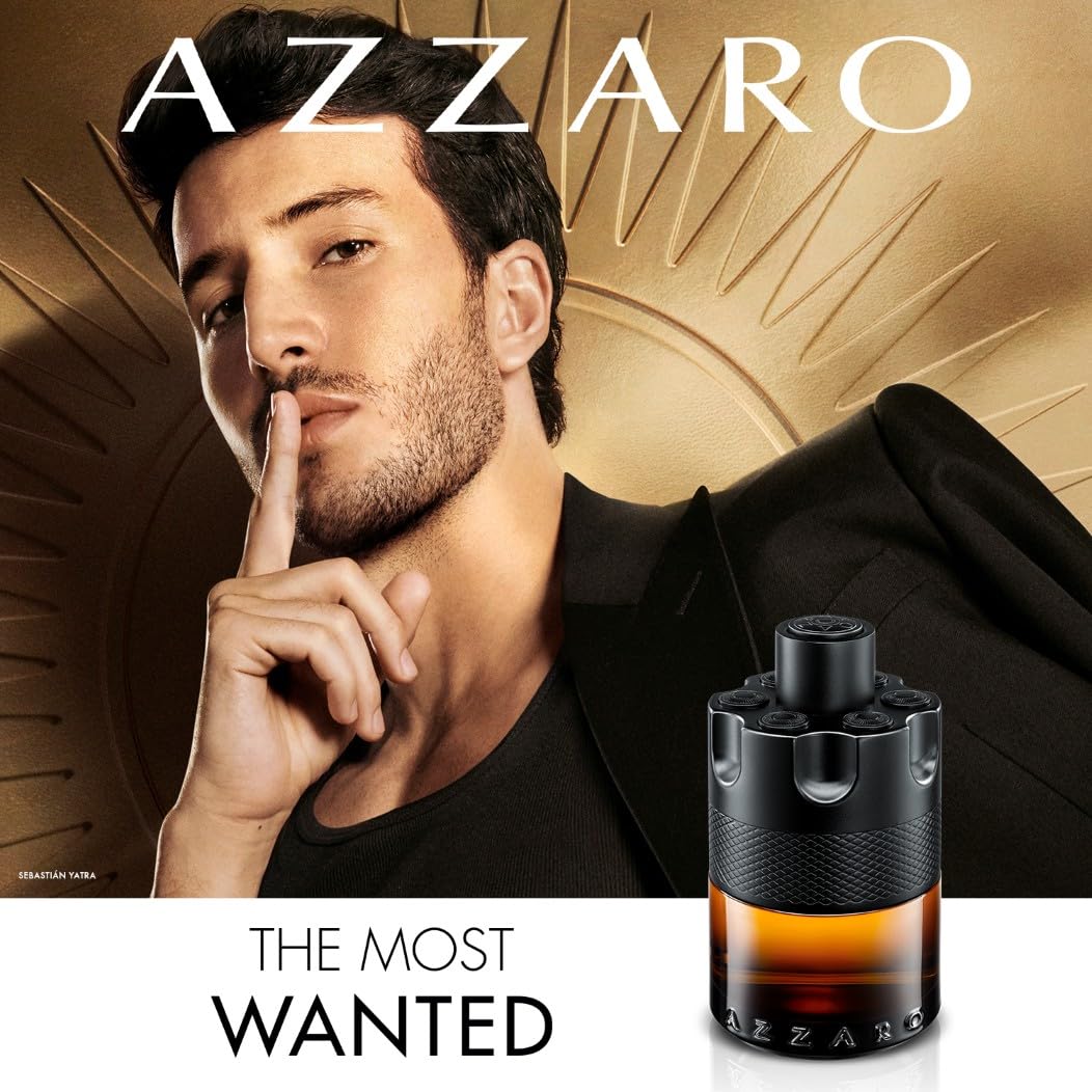 Azzaro The Most Wanted Parfum, Parfum Aftershave, Spicy Fougere Fragrance, Perfume for Men