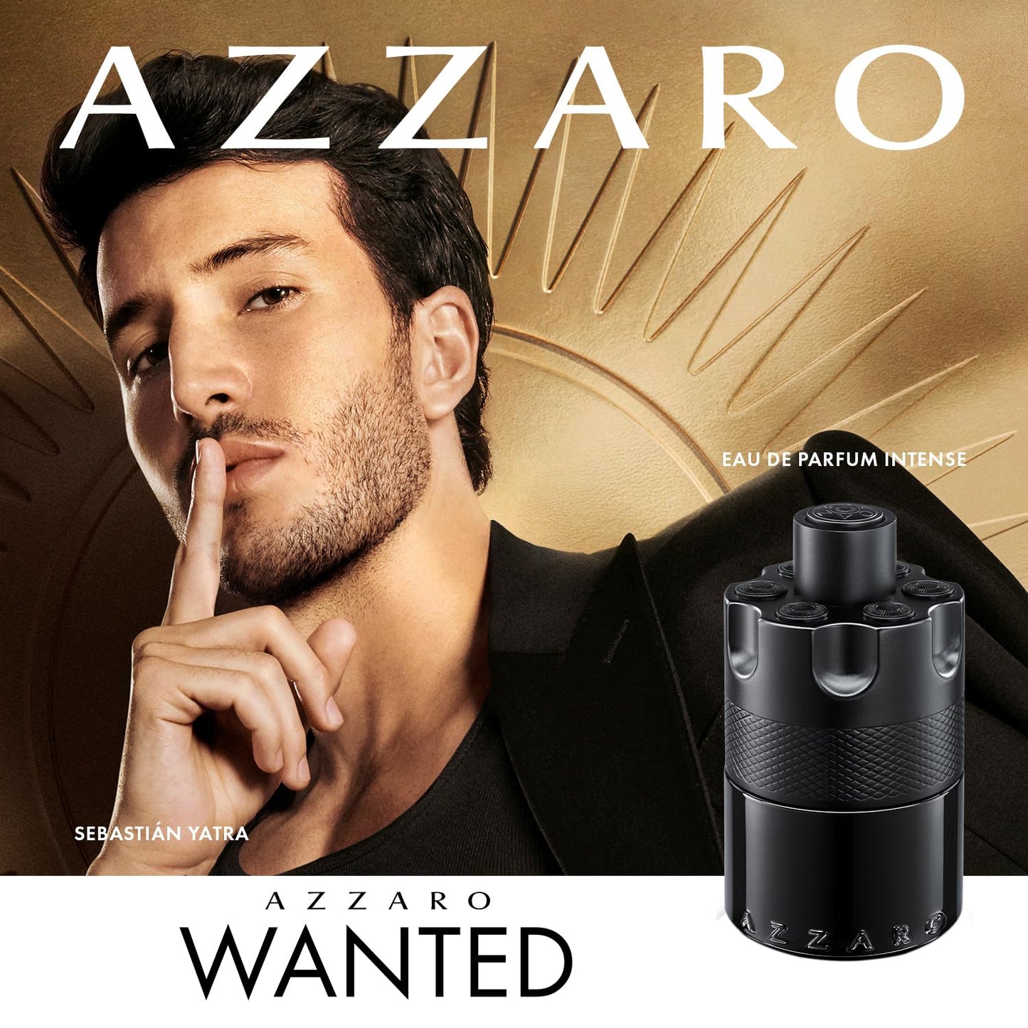 Azzaro The Most Wanted Eau de Parfum Intense, Woody & Seductive Men's Cologne