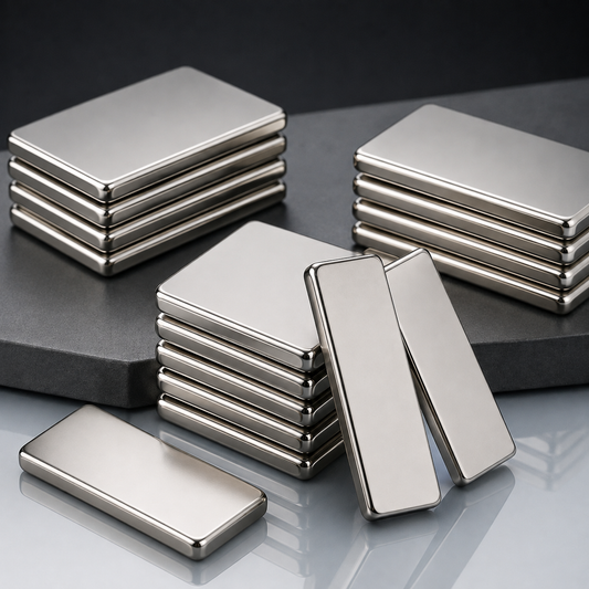 10PCS Strong Neodymium Bar Magnets 30x10x3mm