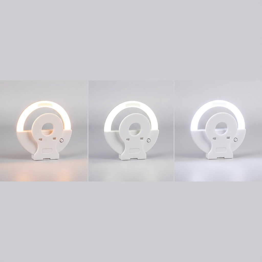 Portable LED Ring Light Clip