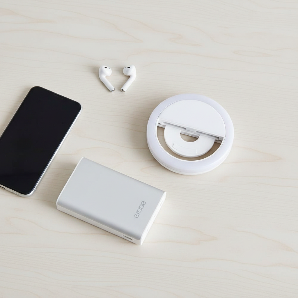 Portable LED Ring Light Clip