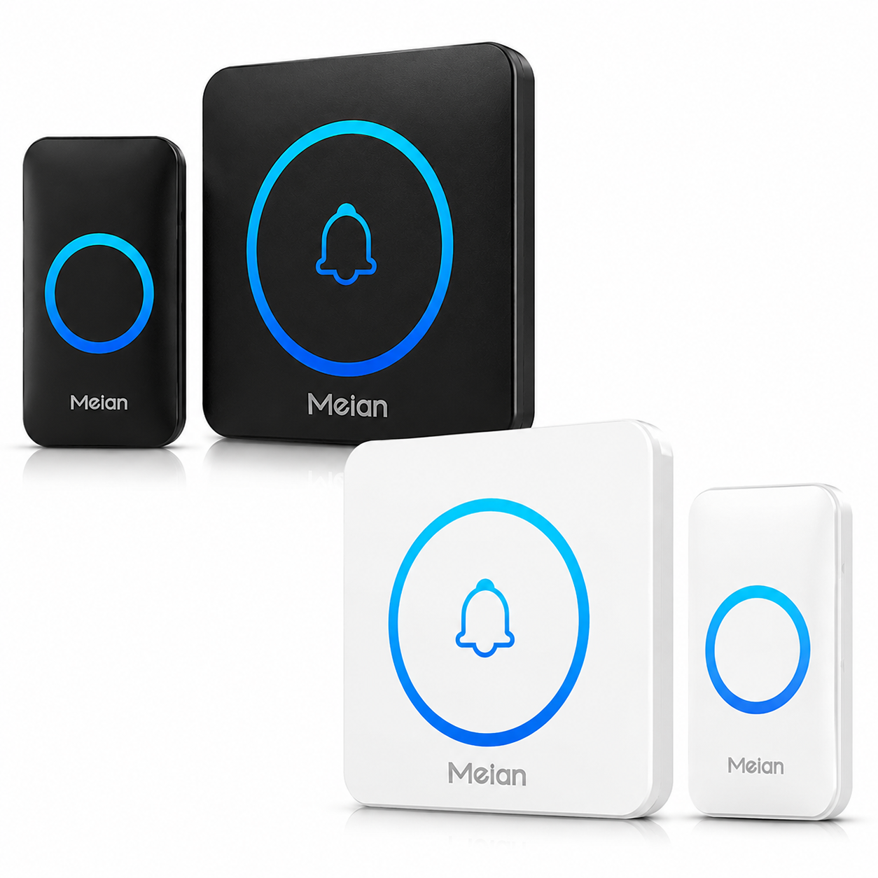 Wireless Doorbell Kit 1/2 Button Smart Waterproof