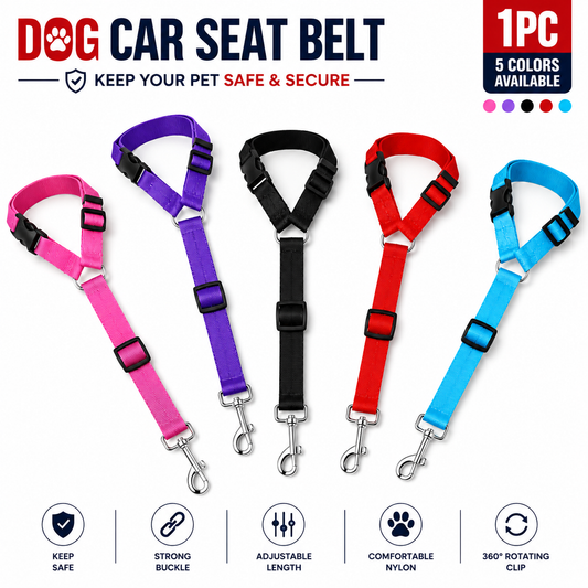 Dog Car Seat Belt Adjustable