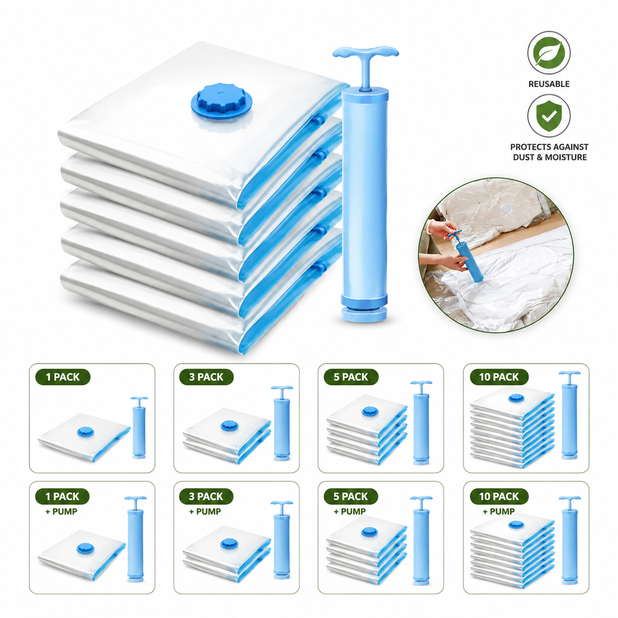 Vacuum Storage Bags Space Saver
