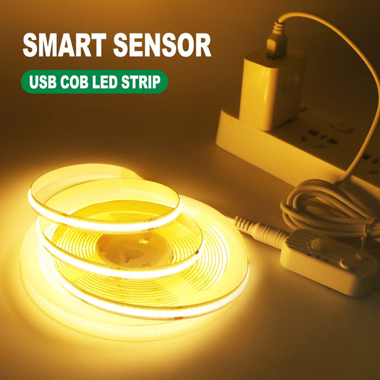 Motion Sensor LED Cabinet Light USB Rechargeable