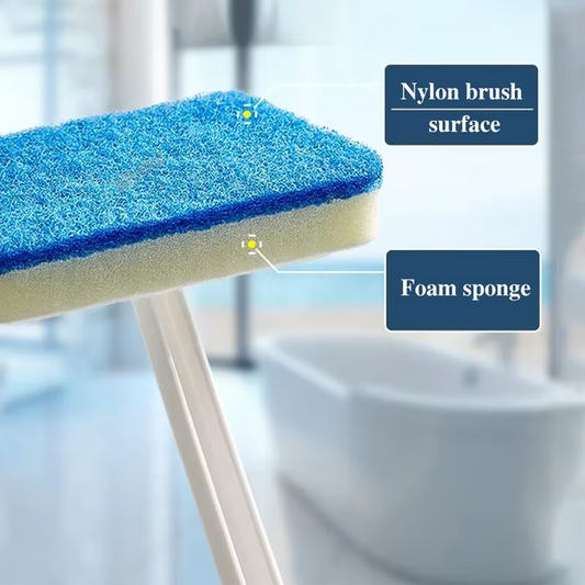 2 in 1 Telescopic Window Cleaner Glass Squeegee