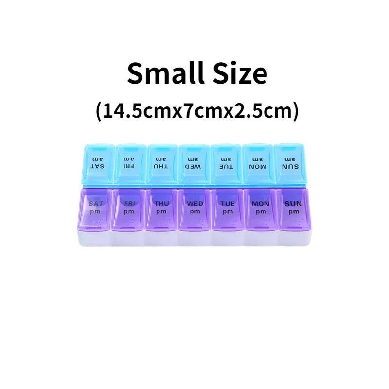 7 Day Tablet Medicine Box Storage Case