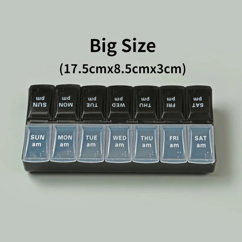 7 Day Tablet Medicine Box Storage Case