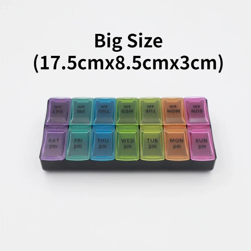 7 Day Tablet Medicine Box Storage Case