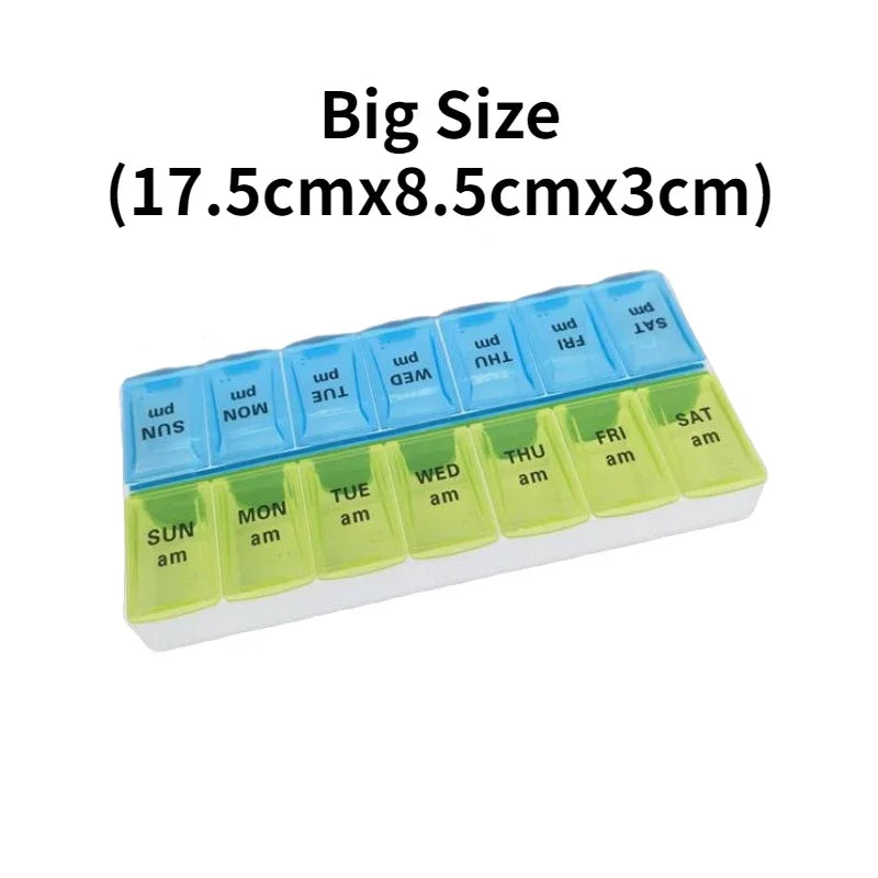 7 Day Tablet Medicine Box Storage Case
