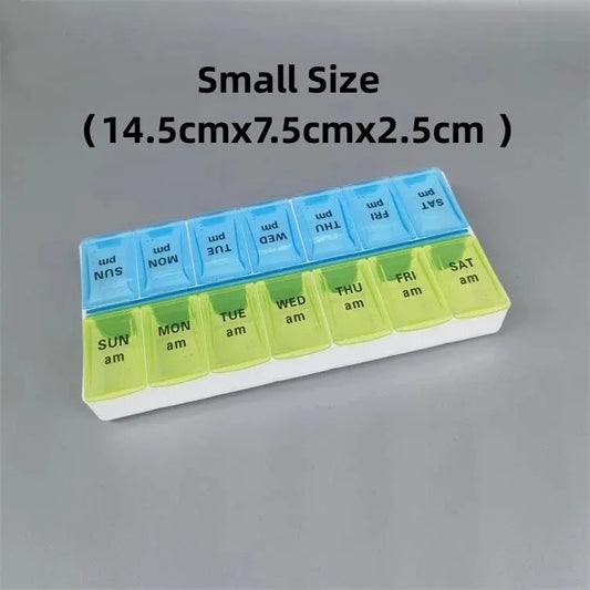 7 Day Tablet Medicine Box Storage Case