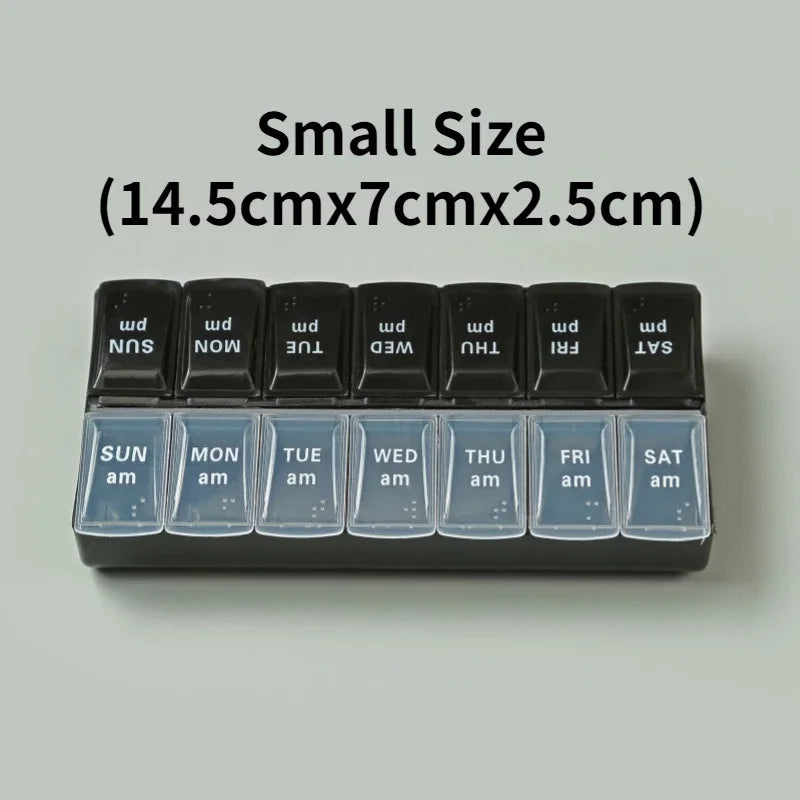 7 Day Tablet Medicine Box Storage Case