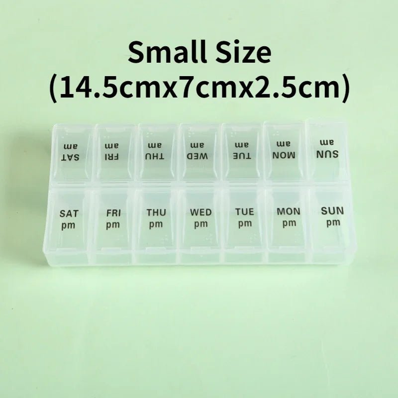 7 Day Tablet Medicine Box Storage Case