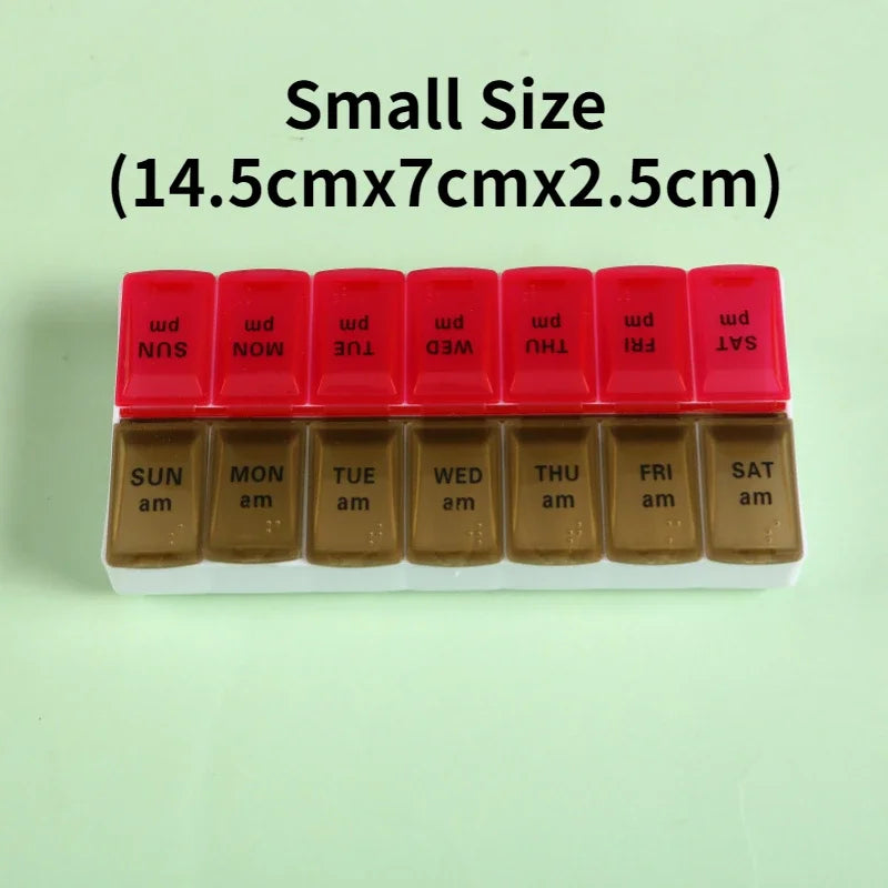 7 Day Tablet Medicine Box Storage Case