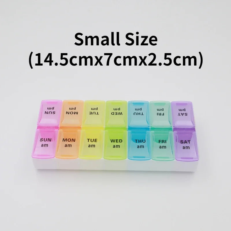 7 Day Tablet Medicine Box Storage Case
